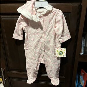 Footie with hat included